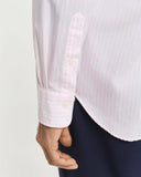 Gant Poplin Stripe Shirt Light Pink