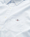 Gant Poplin Stripe Shirt Light Blue