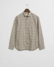 Load image into Gallery viewer, Gant Twill Check Shirt Brown
