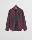 Gant Check Poplin Shirt Plumped Red