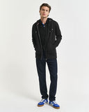 Gant Contrast Collar Polo Black