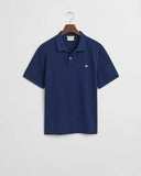 Gant Pique Polo Persian Blue