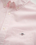 Gant Poplin Stripe Shirt Light Pink