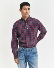 Load image into Gallery viewer, Gant Check Poplin Shirt Plumped Red
