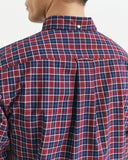 Gant Check Poplin Shirt Plumped Red