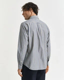 Gant Stripe Poplin Shirt Naval Blue