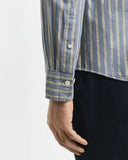 Gant Stripe Poplin Shirt Naval Blue