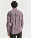 Gant Twill Gingham Shirt Plumped Red