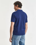 Gant Pique Polo Persian Blue
