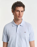 Gant Pique Polo Fresh Blue