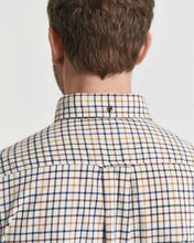 Load image into Gallery viewer, Gant Twill Check Shirt Brown
