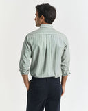 Gant Stripe Oxford Shirt Green