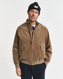 Gant Cord Harrington Jacket Light Taupe