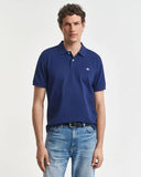 Gant Pique Polo Persian Blue