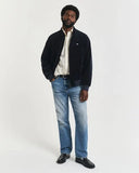 Gant Cord Harrington Jacket Evening Blue