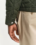 Gant Quilted Jacket Green Lagoon