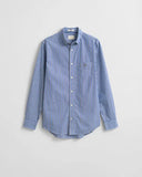 Gant Poplin Stripe Shirt College Blue