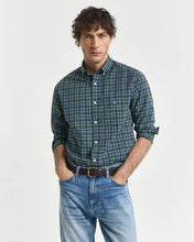 Load image into Gallery viewer, Gant Check Poplin Shirt Green
