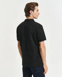 Gant Contrast Collar Polo Black