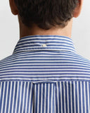 Gant Poplin Stripe Shirt College Blue