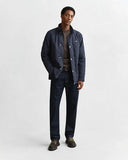Gant Quilted Jacket Evening Blue