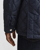 Gant Quilted Jacket Evening Blue