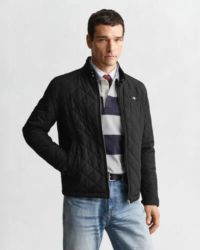 Gant Quilted Jacket Black