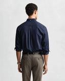 Gant Poplin Shirt Navy Marine