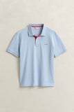 Gant Contrast Collar Polo Fresh Blue