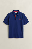 Gant Contrast Collar Polo Rich Navy