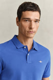 Gant Classic Shield Polo Royal Blue