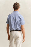 Gant Poplin Stripe Shirt Evening Blue