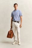 Gant Poplin Stripe Shirt Evening Blue