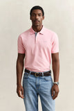 Gant Contrast Collar Polo Bubblegum
