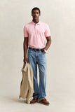 Gant Contrast Collar Polo Bubblegum