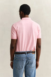 Gant Contrast Collar Polo Bubblegum