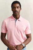 Gant Contrast Collar Polo Bubblegum
