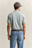 Gant Contrast Collar Polo Grey