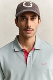 Gant Contrast Collar Polo Grey