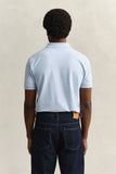 Gant Contrast Collar Polo Fresh Blue