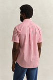 Gant Poplin Stripe Shirt Bubblegum Red