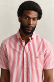 Gant Poplin Stripe Shirt Bubblegum Red
