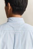Gant Poplin Stripe Shirt Sky Blue