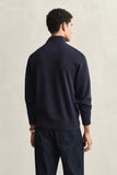 Gant Sacker Half Zip Evening Blue
