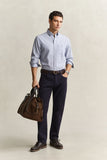 Gant Regular Oxford Stripe Shirt College Blue