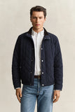 Gant Quilted Jacket Evening Blue