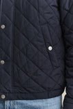 Gant Quilted Jacket Evening Blue