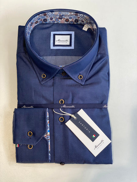 Marnelli Shirt Twill Navy