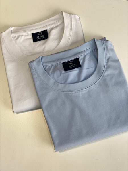 Marco Manzini Parker T-shirt Baby Blue