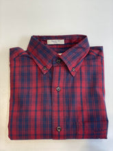 Load image into Gallery viewer, 3230202/Reg              Plaid Chk 604 Plumped Red
